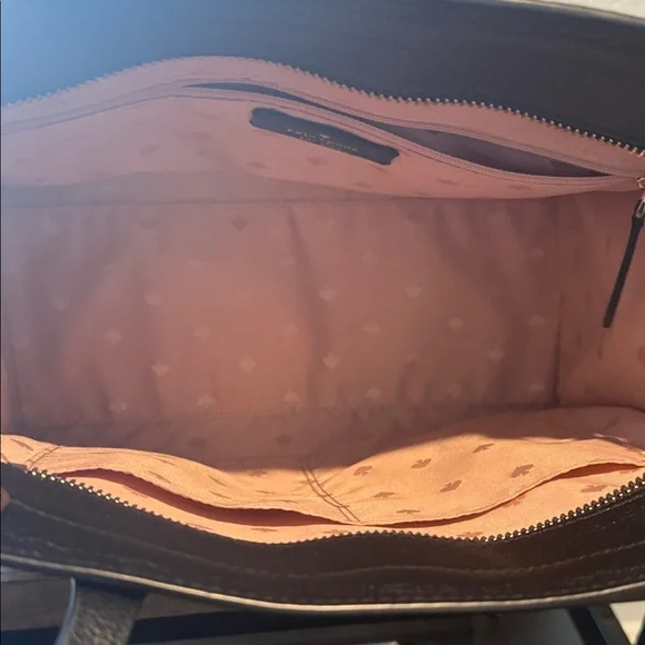 Kate Spade Black Leather Shoulder Bag with Tassels - Picture 6 of 6